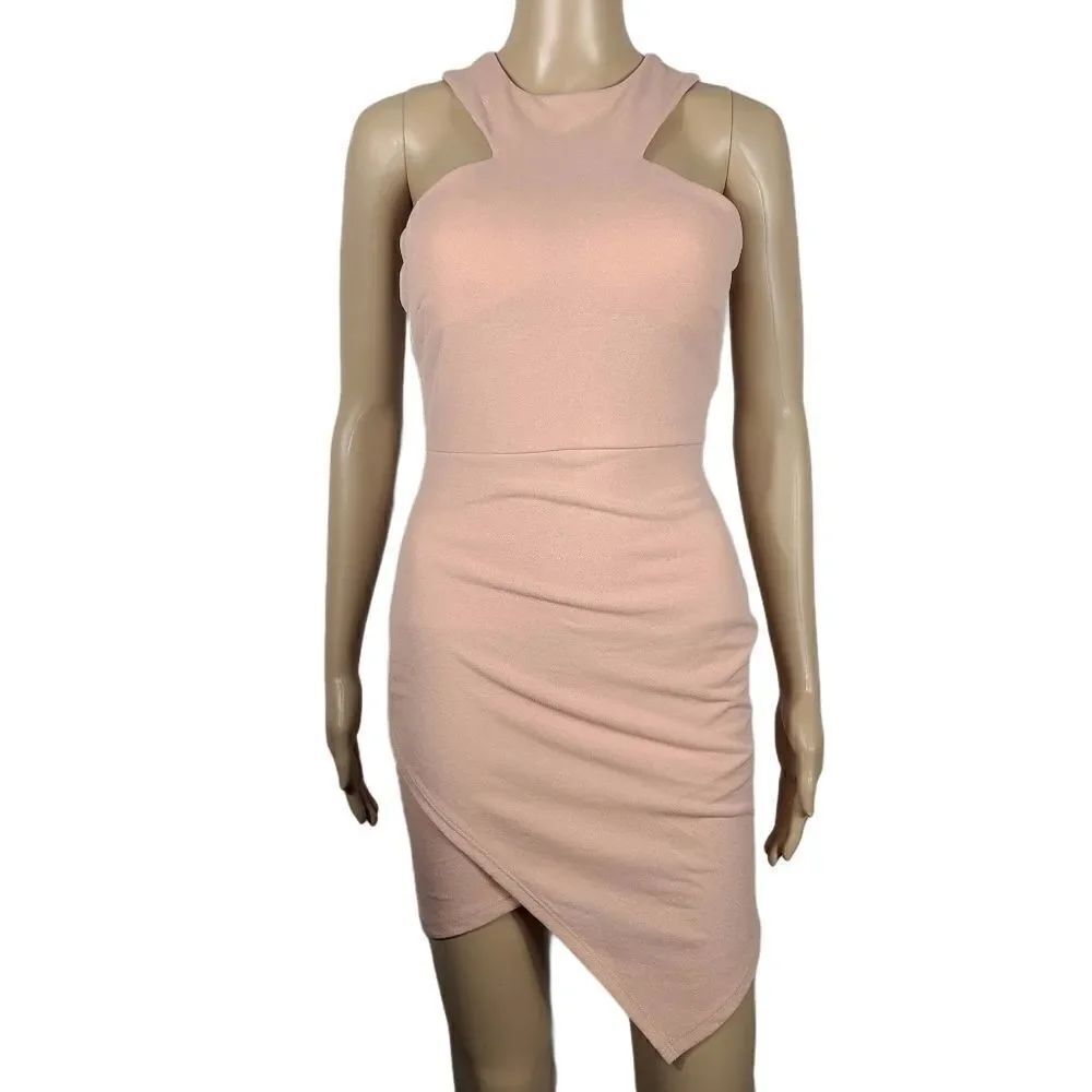 Windsor Pink Bodycon Sleeveless Dress